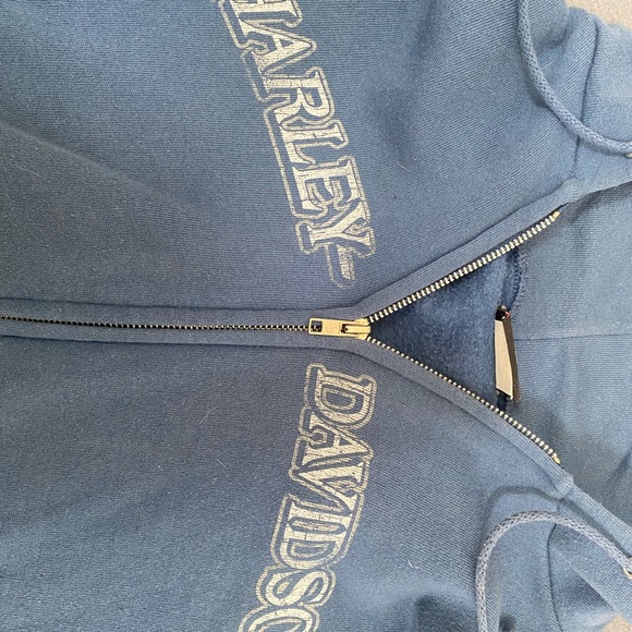 Harley-Davidson Blue Hoodie - Picture 2 of 7